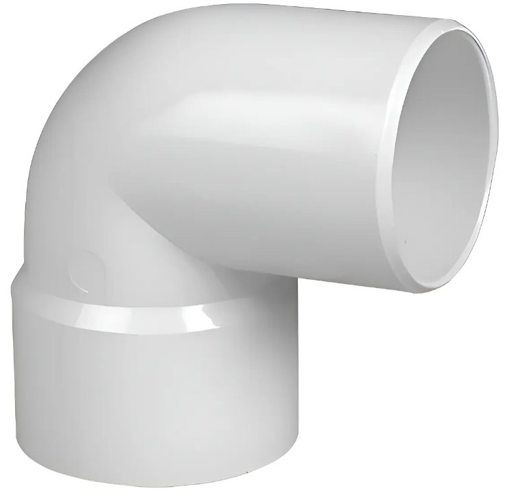 Codo PVC 50mm
